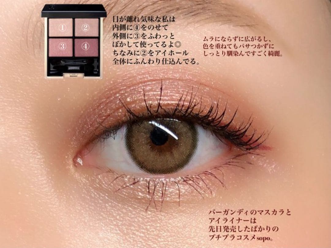 新品SUQQU スック デザイニング カラー アイズ #04 絢撫子 5.6g