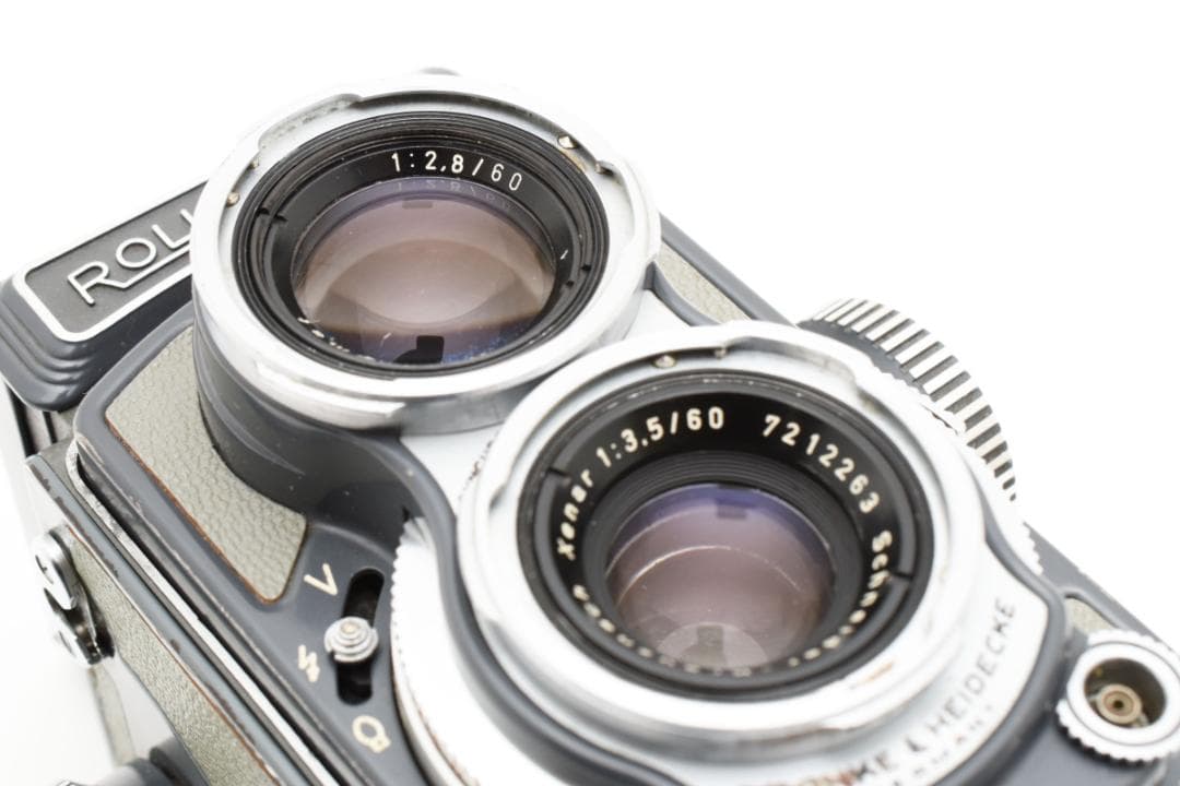 【希少 ベビーローライ】ROLLEIFLEX４×４ 二眼レフカメラ 動作好調