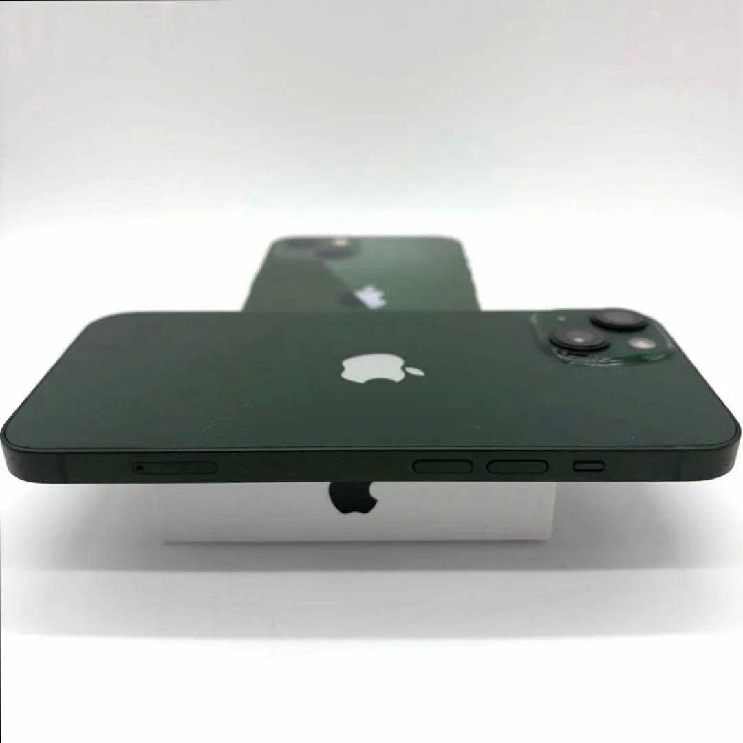 【極美品】Apple iPhone13グリーン256GB SIMフリー