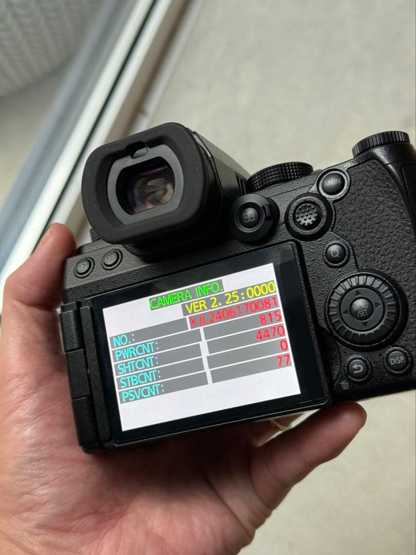 【超美品】 LUMIX S5IIX+バッテリーx2+純正充電器