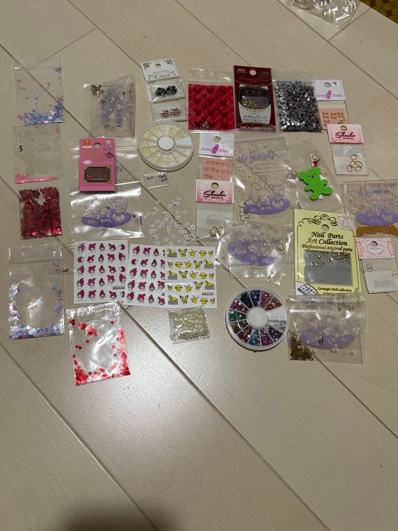 シャイニージェル 32W LED ライト パーツ シール 他