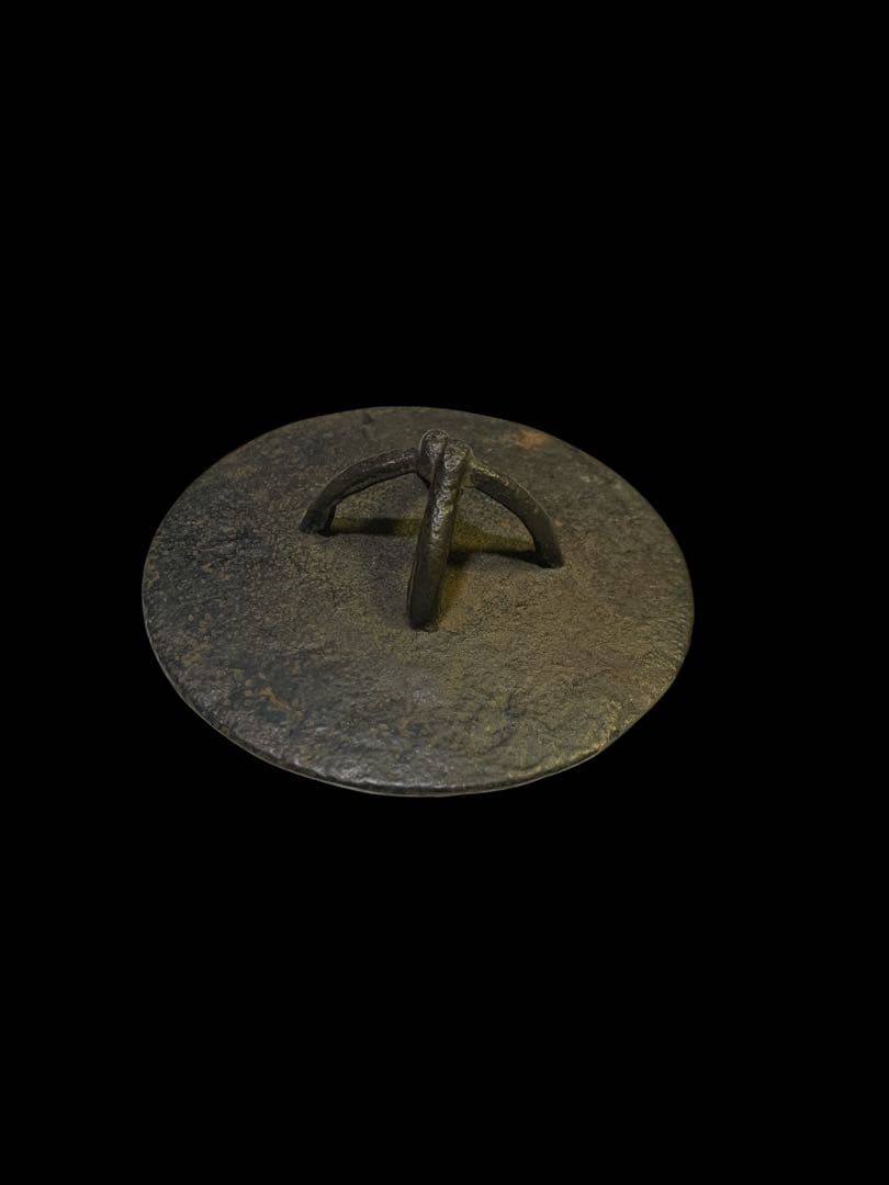 【美品】茶飯釜 茶事 茶道具 時代名品 鉄製