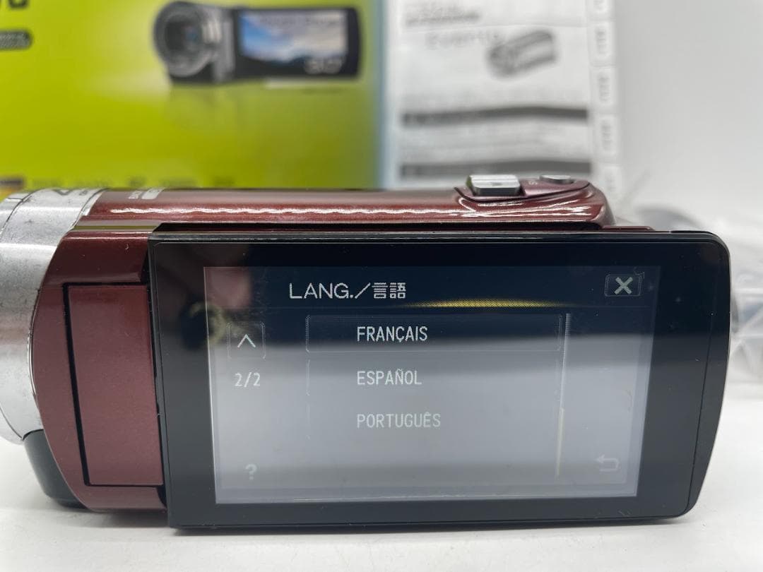 【動作品】JVC Everio GZ-E180 ビクター　ビデオカメラ