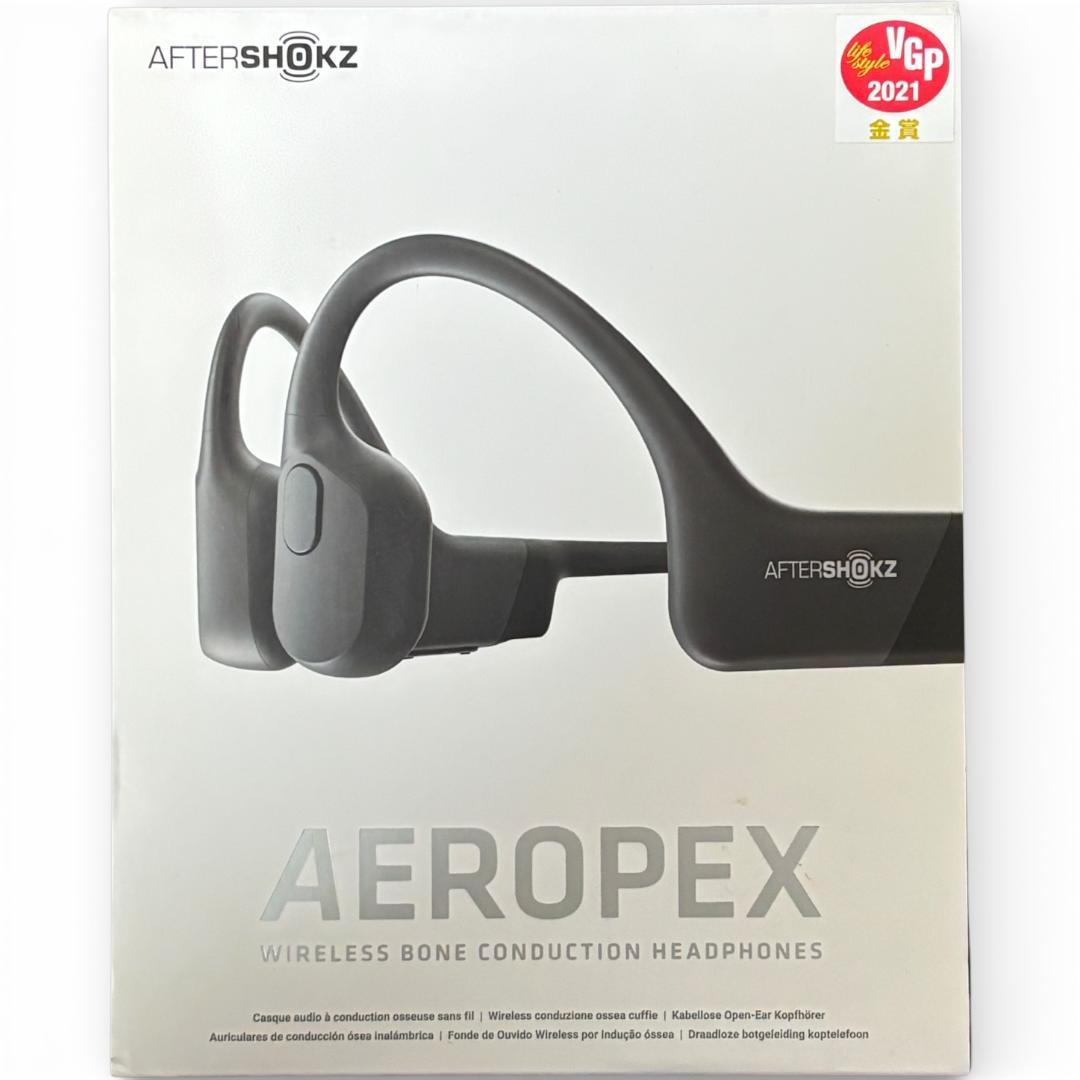 Shokz Aeropex AS800 骨伝導イヤホン スポーツベルト付