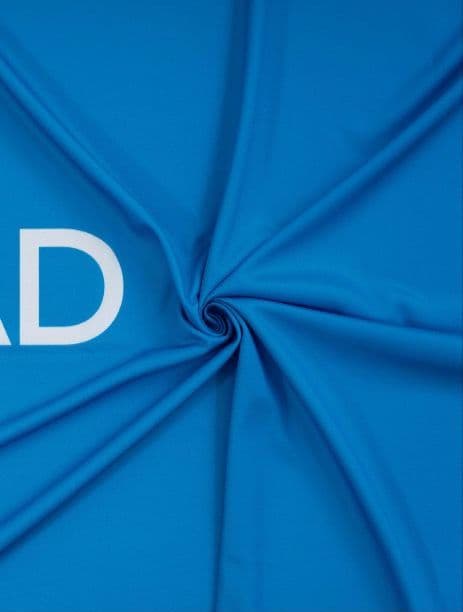STEAD 冷感アイスポンチョ　スカイブルー
