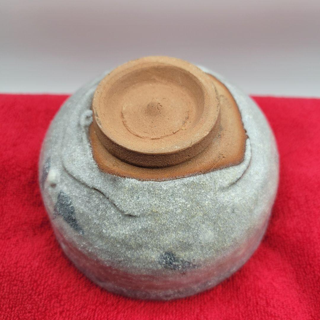 【斑唐津焼】抹茶茶碗 秀銘入り 本格茶道具 貫入なし 育てる器 コレクター必見