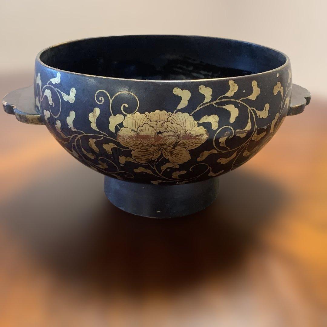 【骨董品】耳盥（みみたらい）古道具
