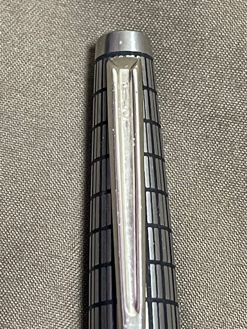 虎*猫様 PILOT パイロット エリート 万年筆 格子柄 18K-750 F