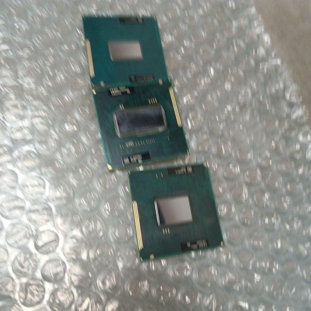cpu、メモリセット i7 3世代.2世代、ddr3 4gb 4枚　動作確認用に