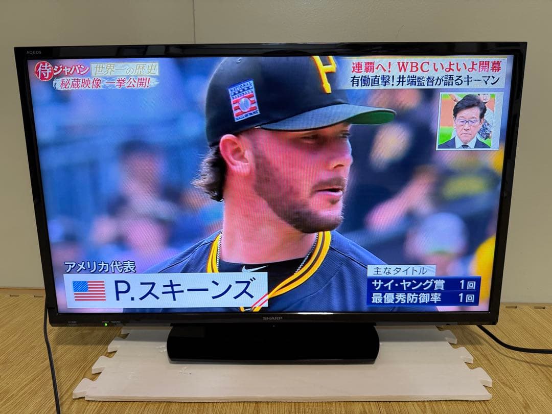 美品　シャープ LC-32S5 32型2017年製⭕️ 地上、BS/CSテレビ