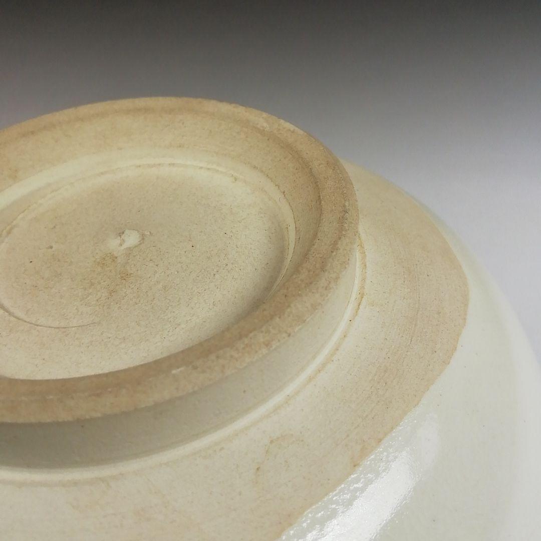 Ｔ５８３　茶碗　『色絵　柿ノ絵』『橋本永豊 造』　共箱　抹茶碗　茶道具