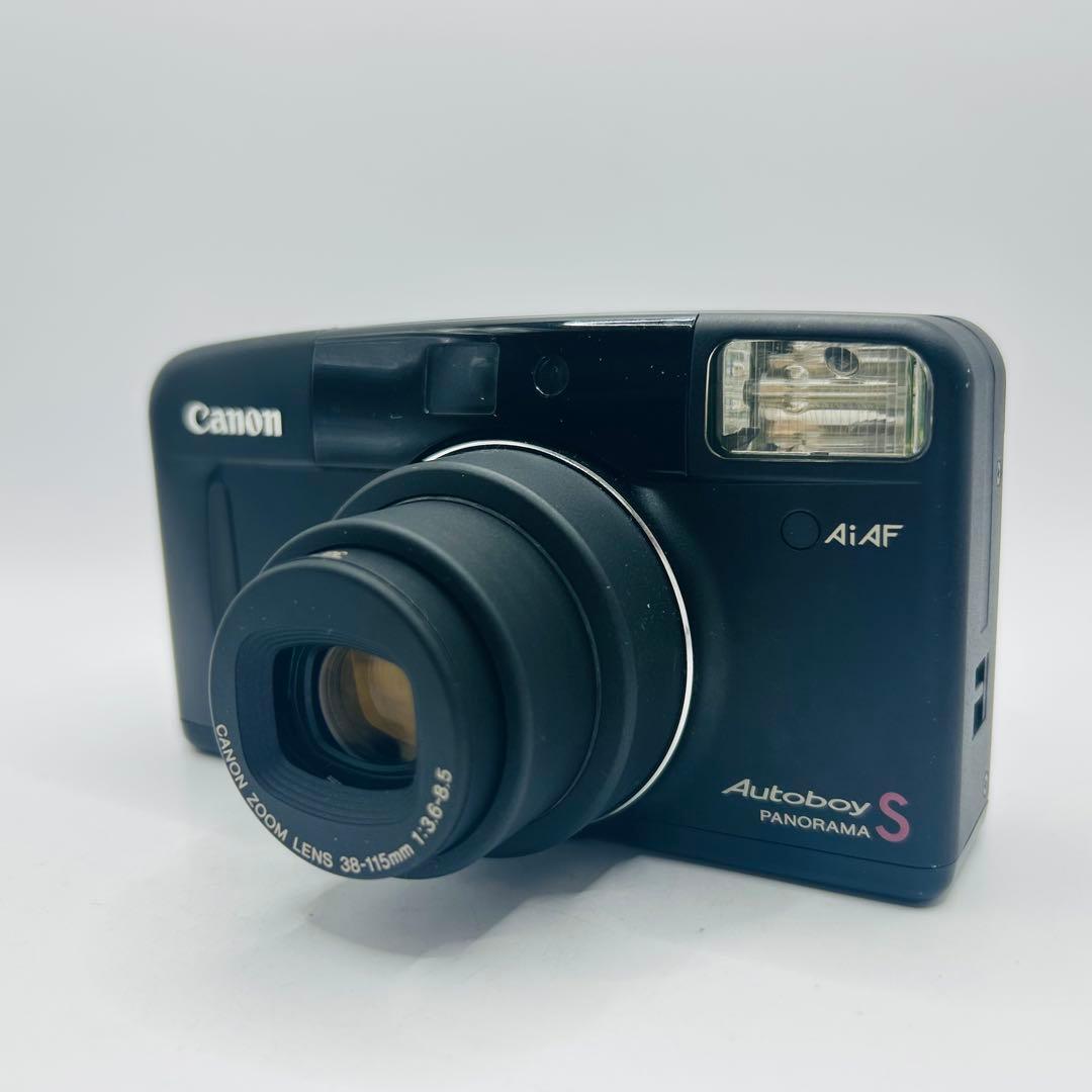 美品　Canon Autoboy S ブラック オートボーイ　フィルムカメラ