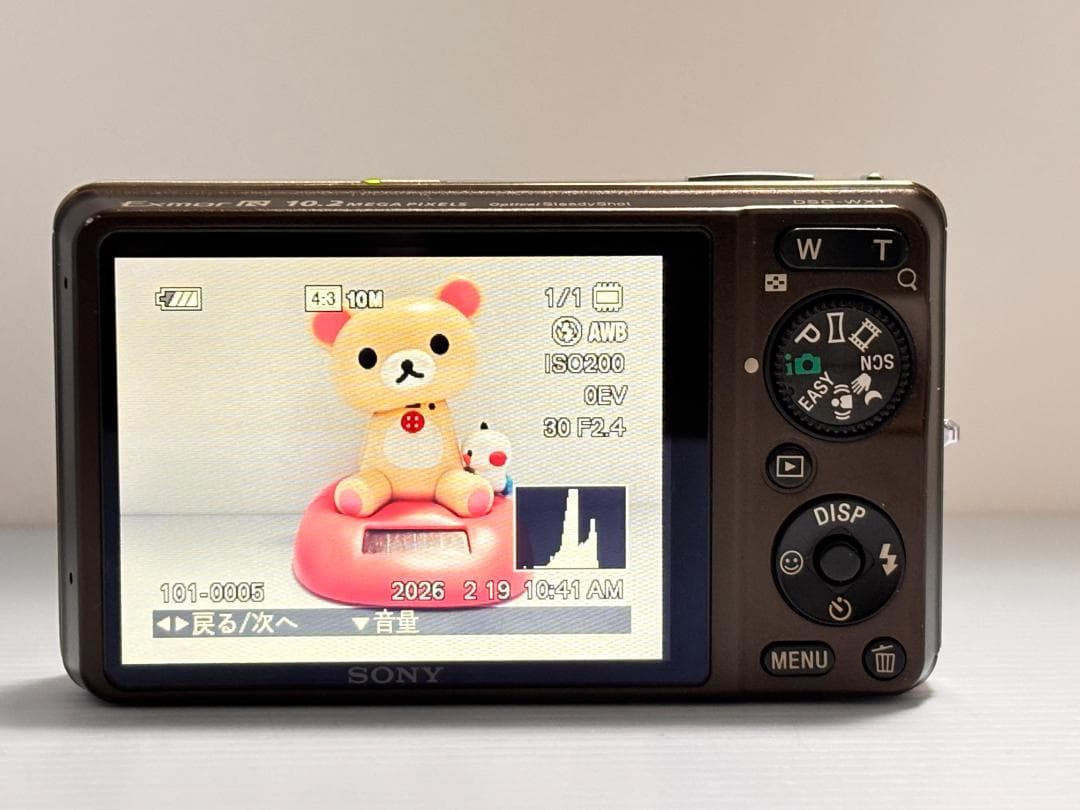Sony ソニー Cyber-shot DSC-WX1 ゴールド 箱 付属品付き