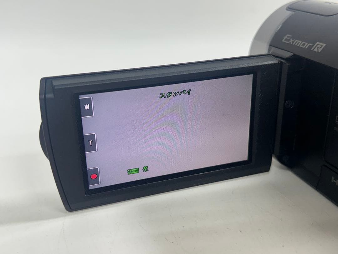 SONY HDR-CX370V ビデオカメラ　ボルドーブラウン