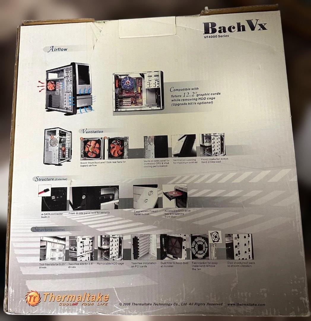 PCケース Thermaltake　VF4000BWSアクリルウィンドウ付き