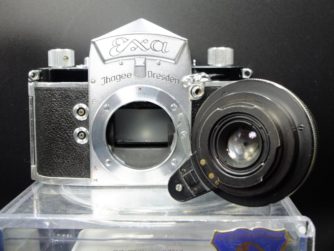 IHAGEEドレスデン製EXA／テッサー50mmf2.8付【実写確認済整備品】