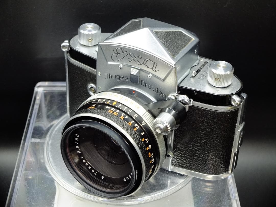 IHAGEEドレスデン製EXA／テッサー50mmf2.8付【実写確認済整備品】