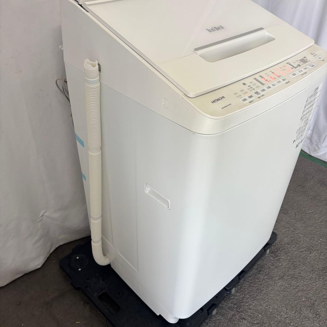 199⭕️洗濯機　日立　10キロ　ビートウォッシュ　分解洗浄　綺麗　安い　設置無料