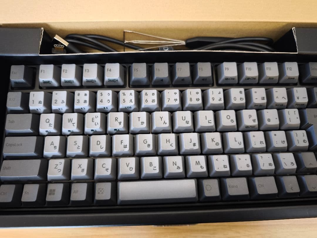 realforce rc1日本語配列かな印字有 30g ダークグレー