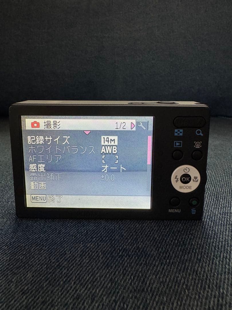 動作確認済PENTAX Optio RS1000着せ替えカメラパネル多数セット