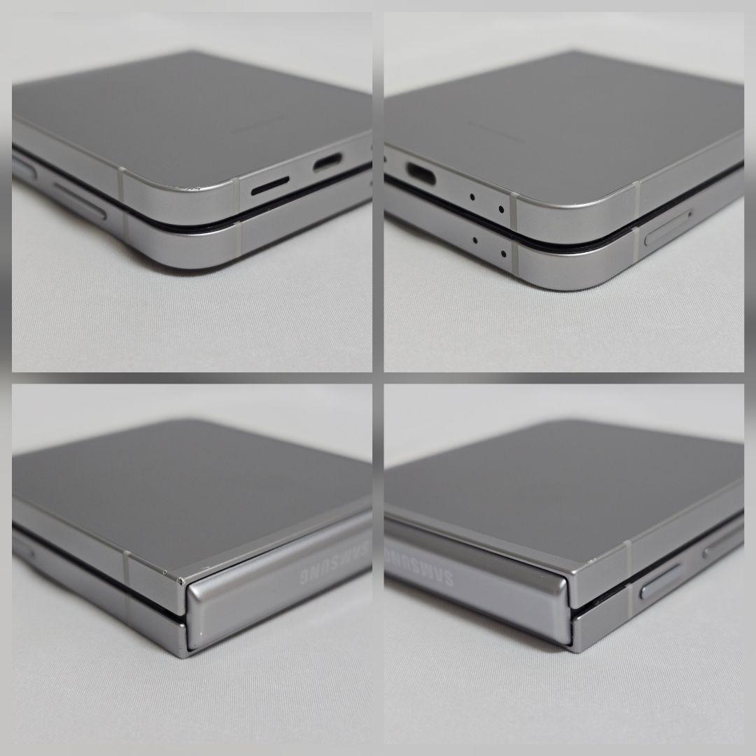 【液晶綺麗】Galaxy Z Flip6 SIMフリー 判定○ 国内版 シルバー