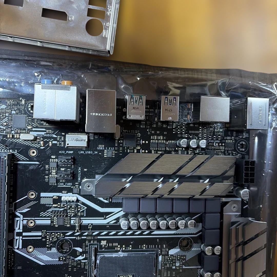 マザーボード Ryzen 9 3900X + ASUS PRIME X370-PRO