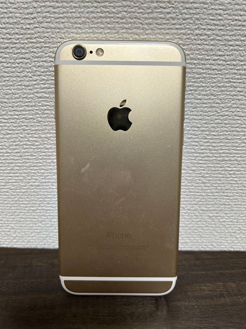 iPhone6 128GB ゴールド バッテリー98% docomo 動作品