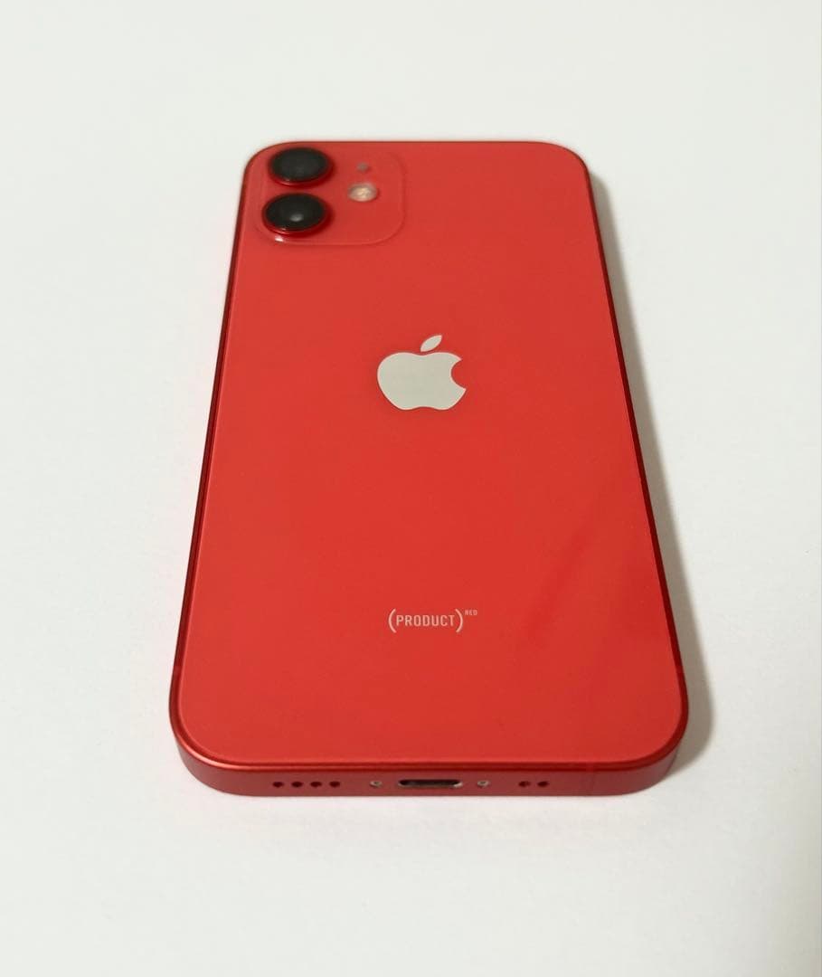 iPhone 12 mini レッド 128GB ｜初期化済｜SIMフリー｜箱有