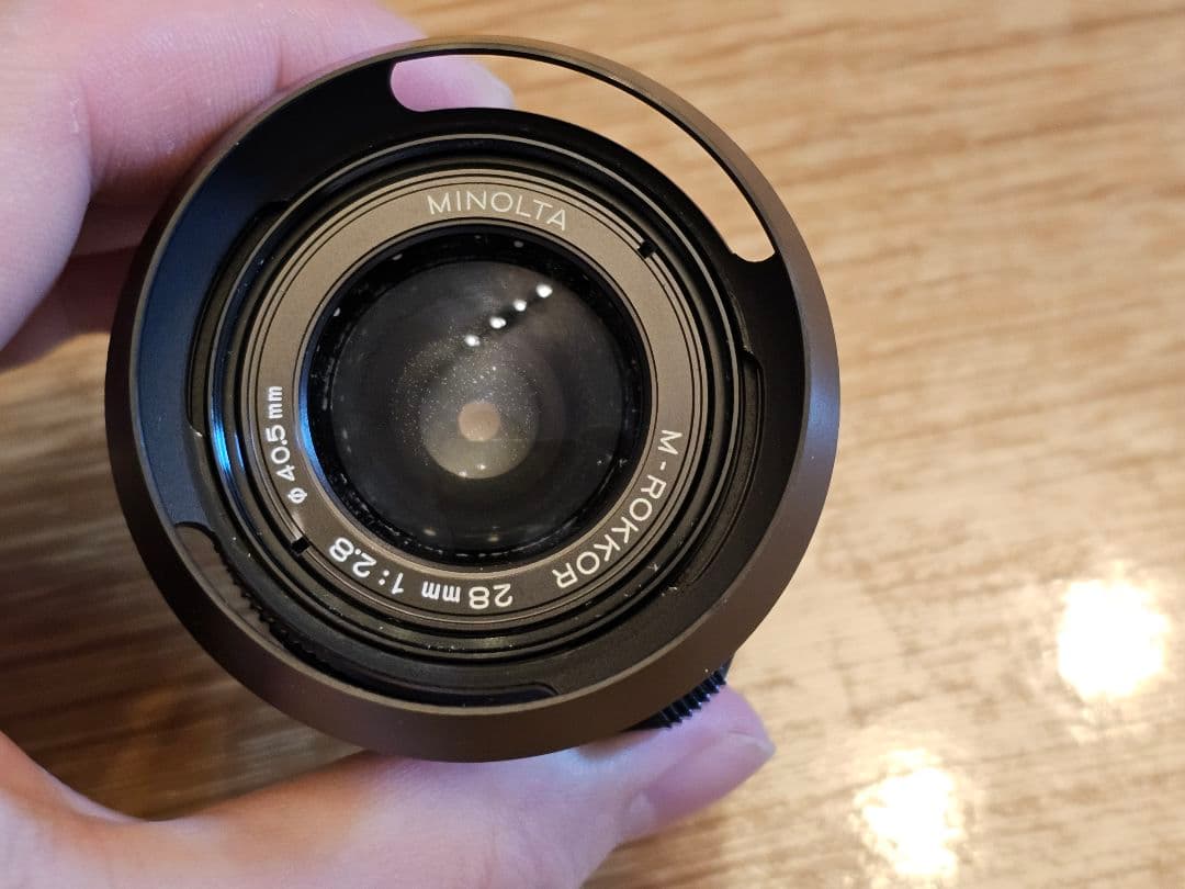 MINOLTA●CLE M-ROKKOR 28㎜ 1:2.8 40.5