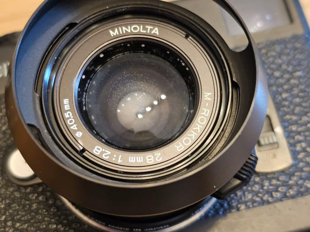 MINOLTA●CLE M-ROKKOR 28㎜ 1:2.8 40.5
