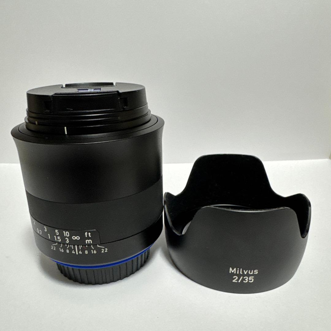 Zeiss Milvus 2/35 canon ef用　単焦点レンズ