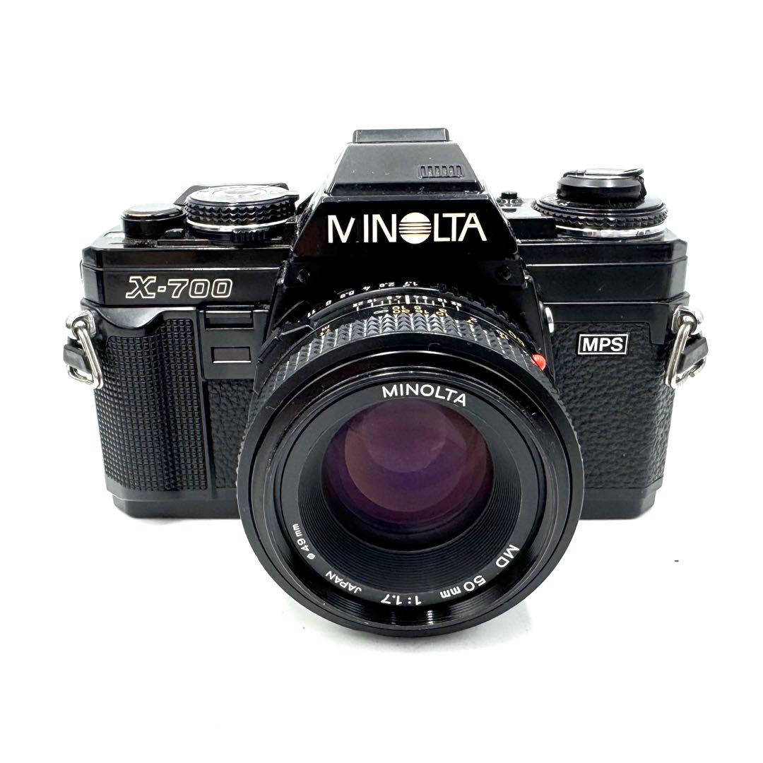 完動品 MINOLTA ミノルタ X-700 銘玉50mm F1.7 レンズ付