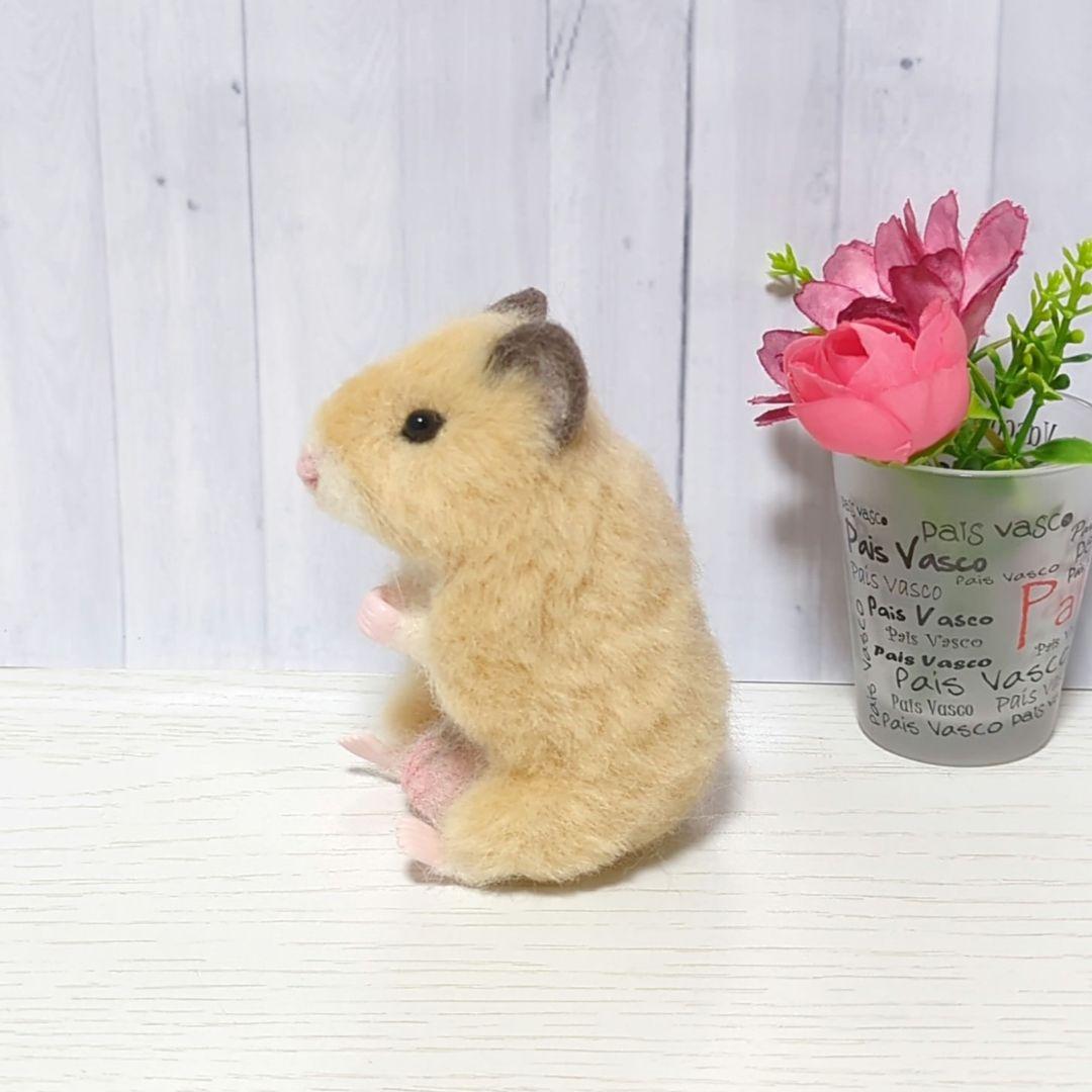 どっしりお座りキンクマハムスター◇羊毛フェルト