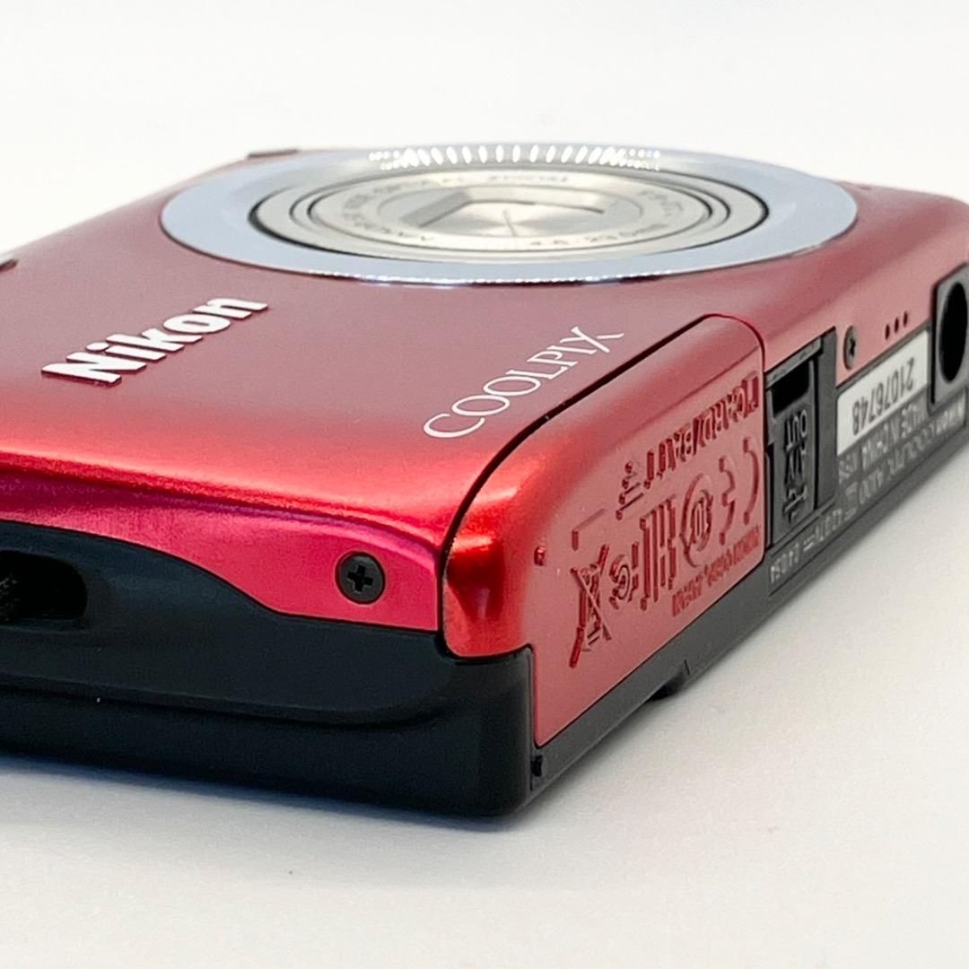美品✨Nikon COOLPIX A100 レッド 動作確認済 英語OK 送料込
