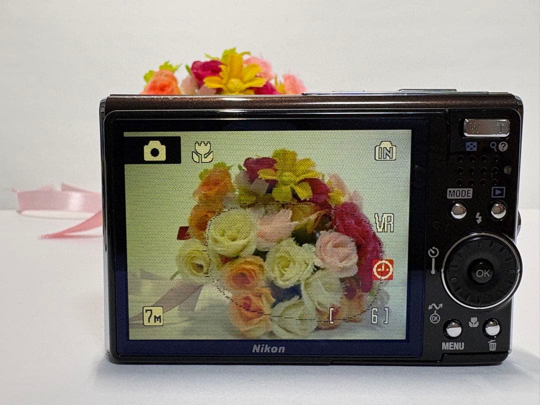 Nikon COOLPIX S50コンパクトカメラ コンデジ デジカメ 難あり