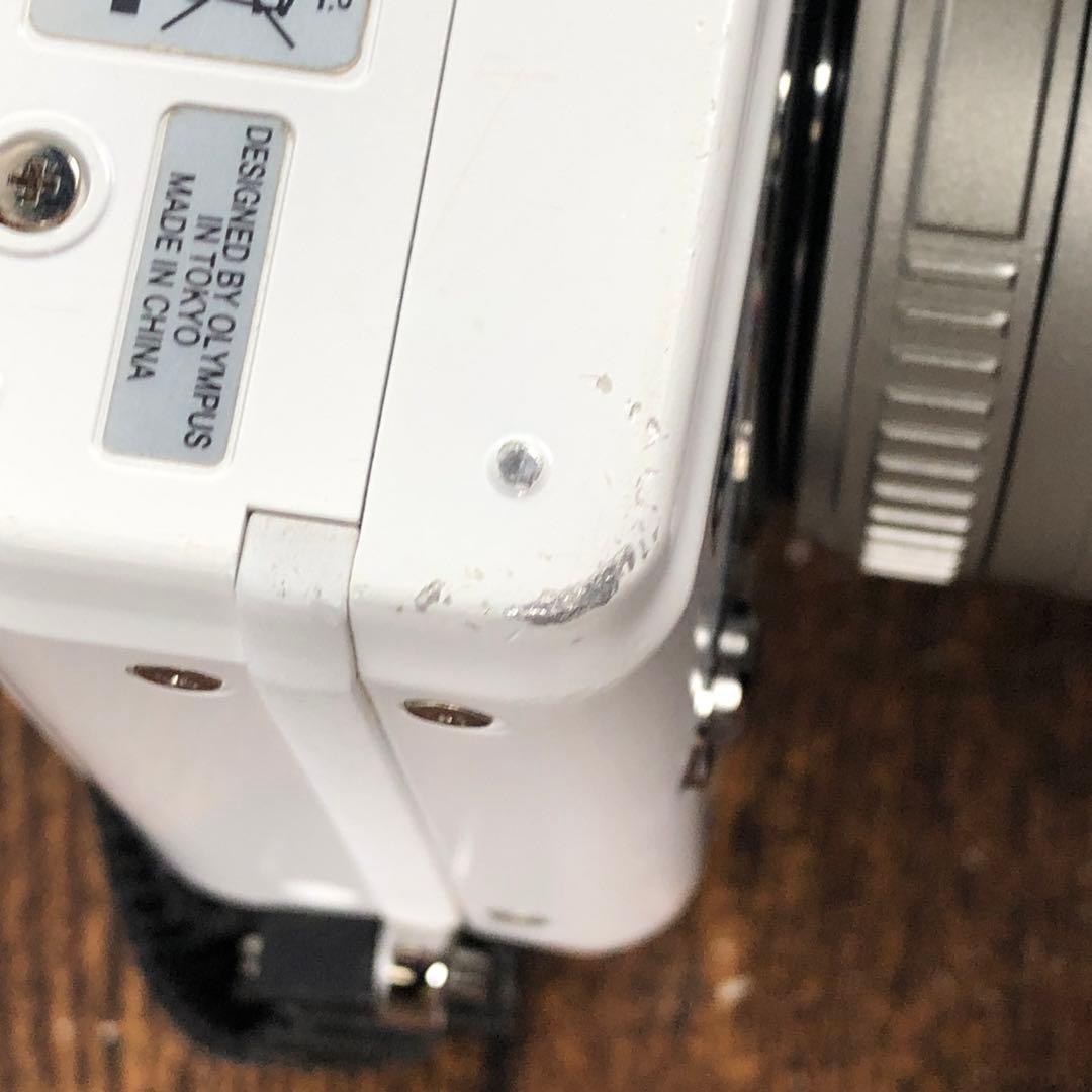 動作確認済 Olympus PEN E-PL2 ミラーレス一眼カメラ ホワイト