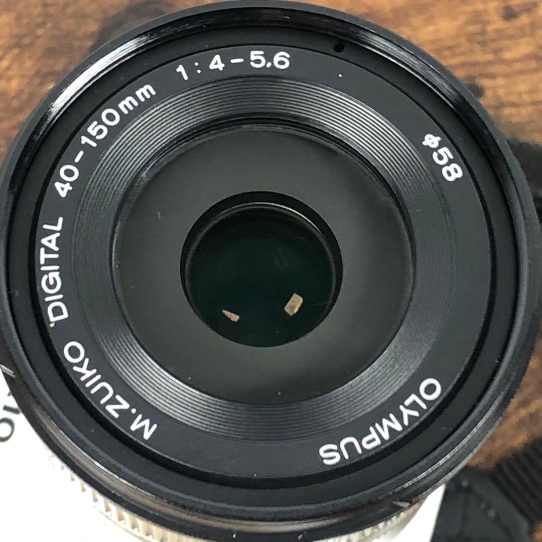 動作確認済 Olympus PEN E-PL2 ミラーレス一眼カメラ ホワイト