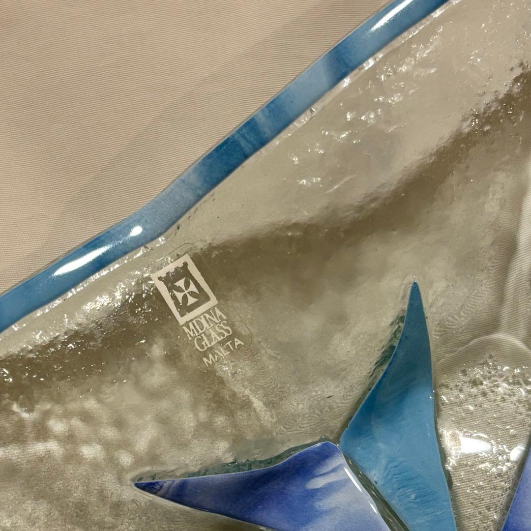 Mdina Glass MALTA｜マルタ製 アートガラス皿