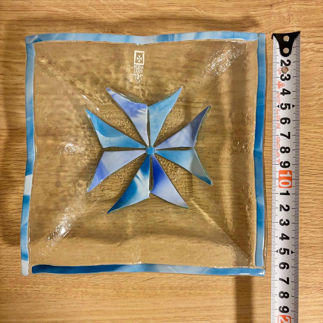 Mdina Glass MALTA｜マルタ製 アートガラス皿