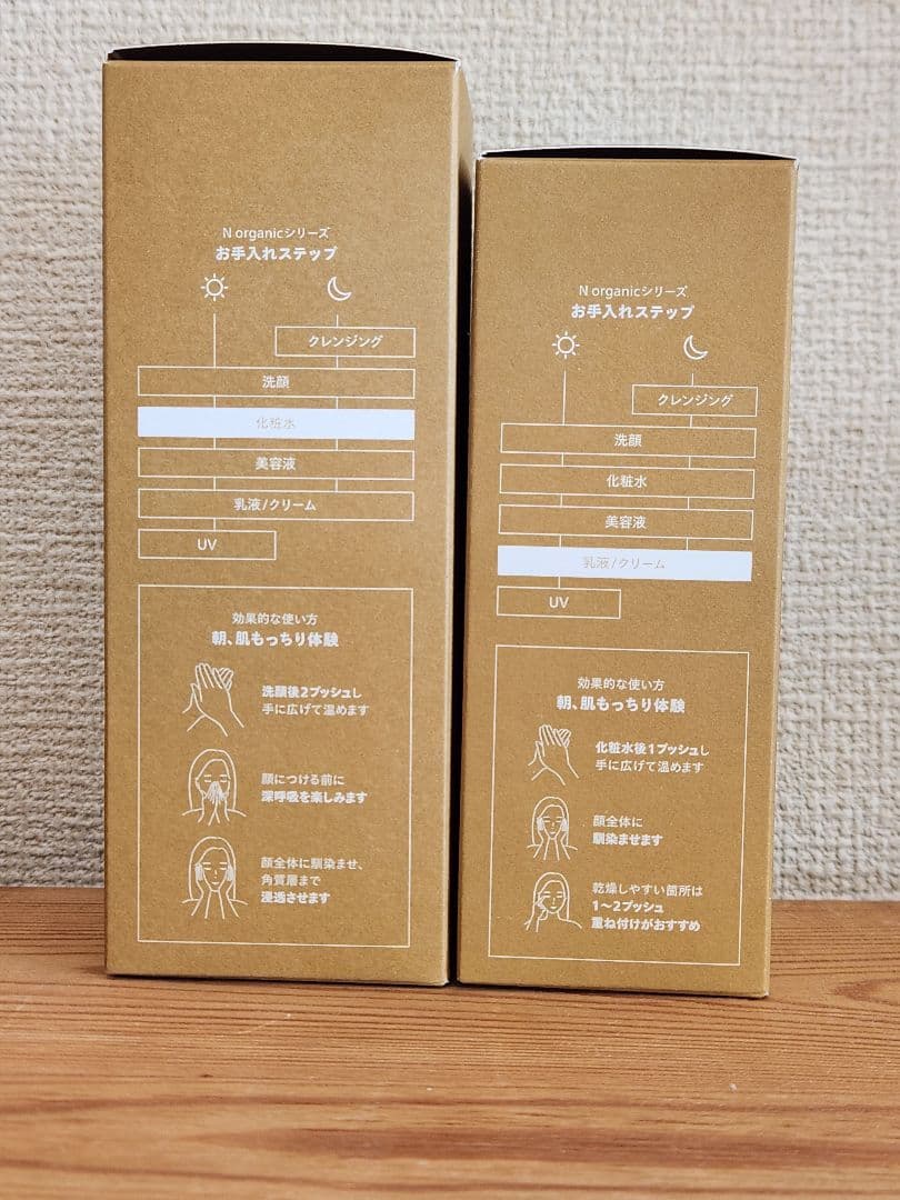 Ｎ organic Basic バランシング エッセンスミルク & ローション