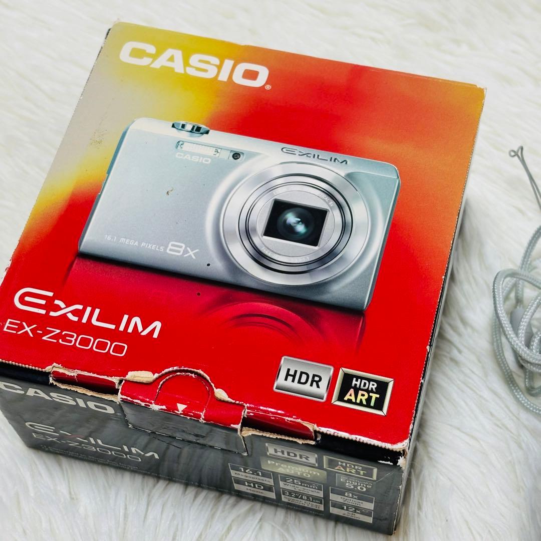 【動作良好】CASIO EXILIM EX-Z3000 コンパクトデジタルカメラ