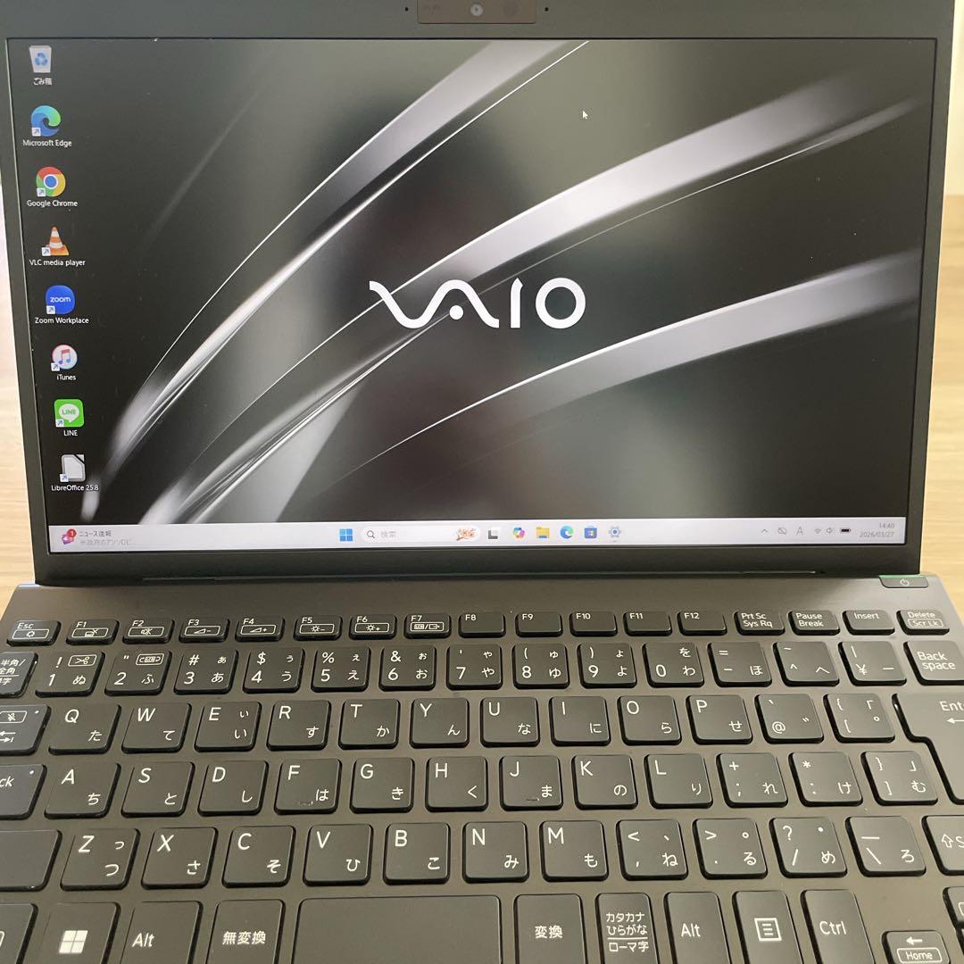 【美品】VAIO pro PJ 第11世代 i5 メモリ16 256GB 使用少
