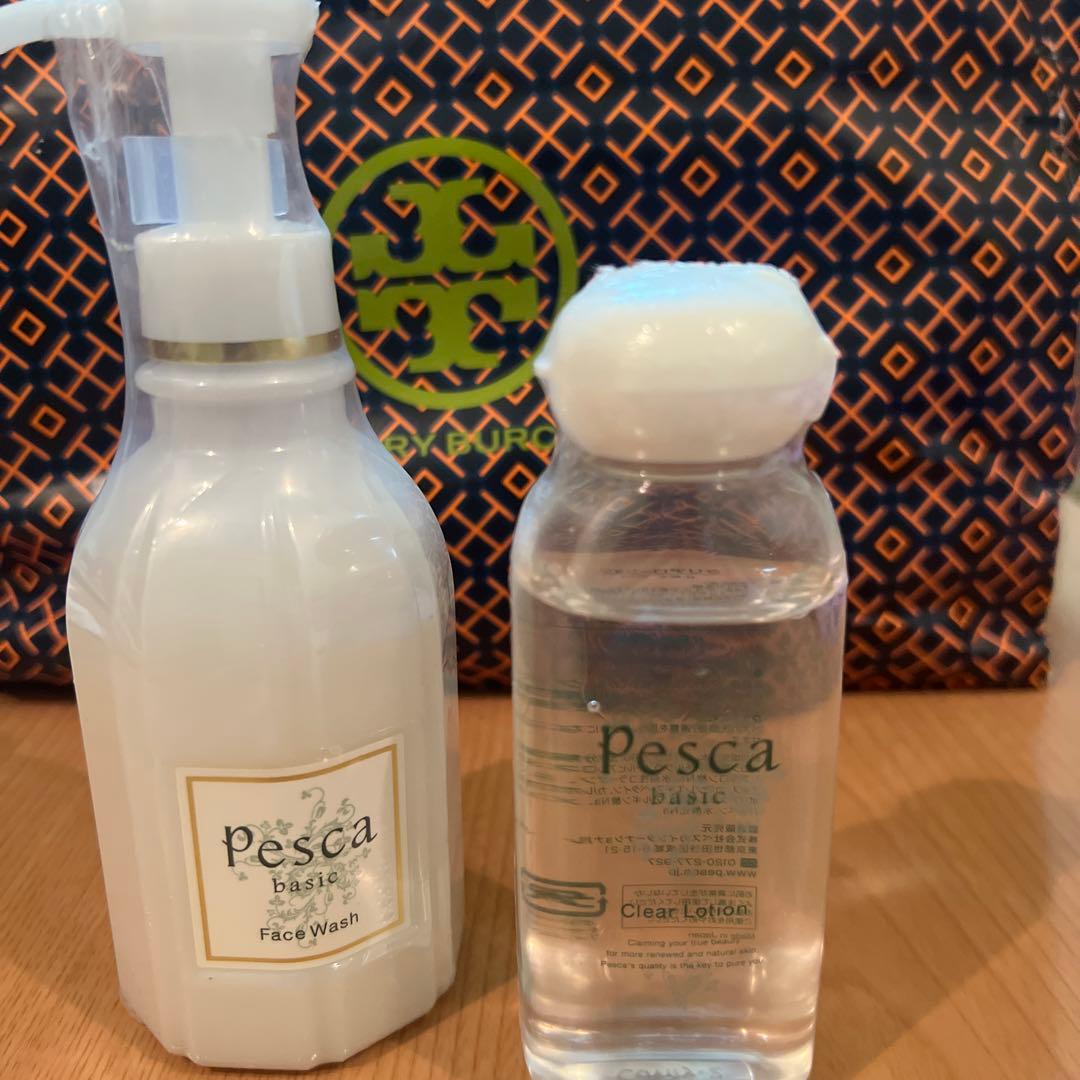 Pesca 洗顔料 & クリアローション セット