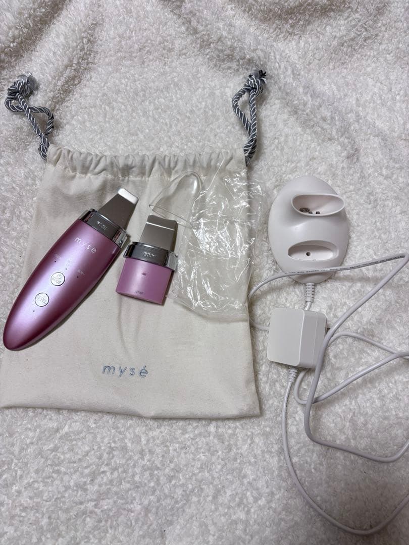 mysé フェイシャルケア美顔器 ピンク
