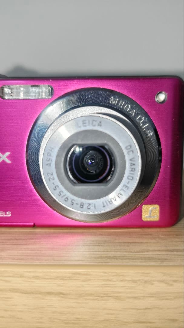 【美品】【動作確認済】LUMIX DMC-FS7 ピンクカラー