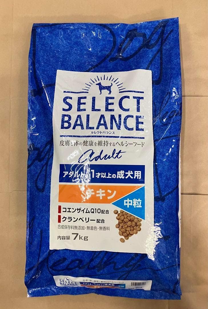 セレクトバランス アダルトチキン 中粒　 7kg