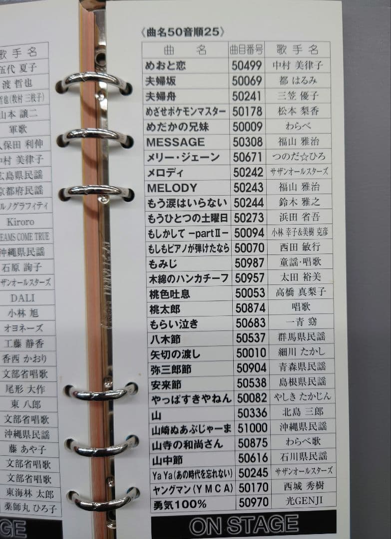 【専用ケース、電源、配線、曲目表】お家カラオケON STAGE Z-PK1000