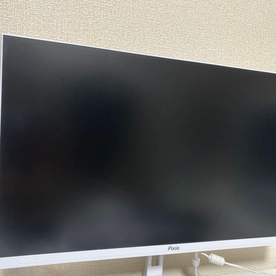 Pixio PX248ゲーミングモニター 白 ホワイト 23.8