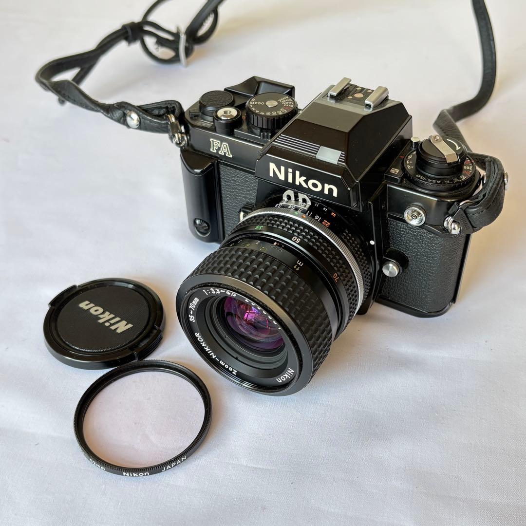 Nikon FA 一眼レフカメラ 50mmレンズ付き