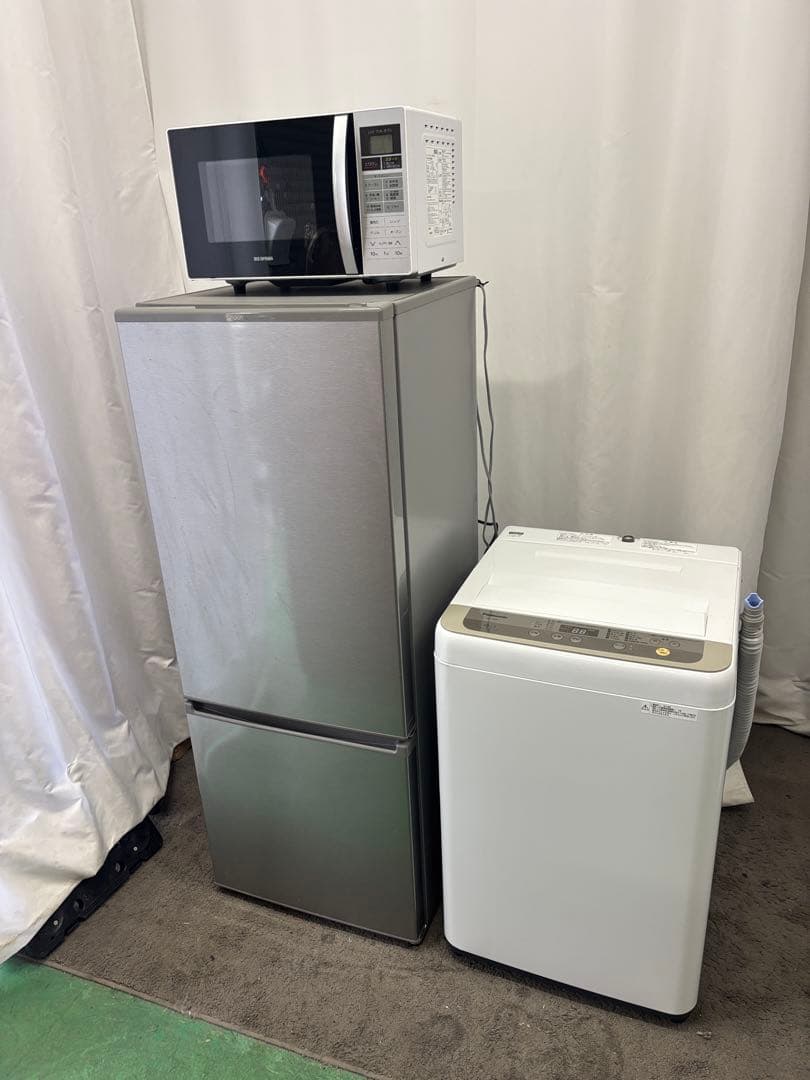 227⭕️冷蔵庫　洗濯機　レンジ　パナソニック　一人暮らし　セット　安い　設置無料